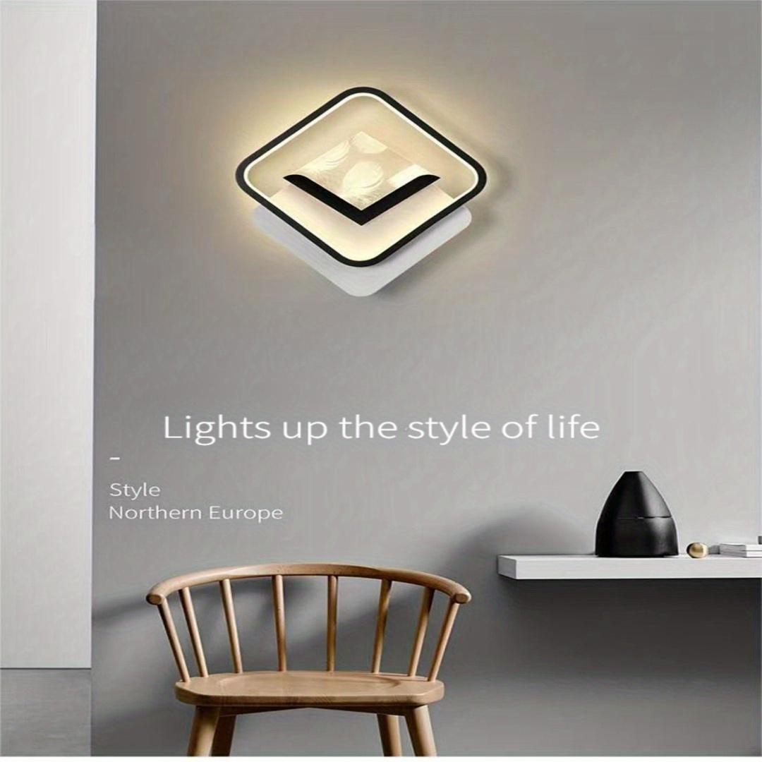 Acheter Nordique moderne minimaliste salon fond mur lampe