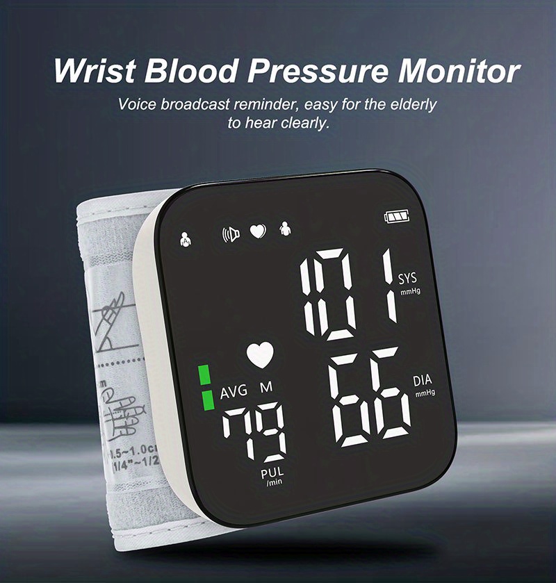 Digital Wrist Blood Pressure Monitor Automatic Wrist High - Temu