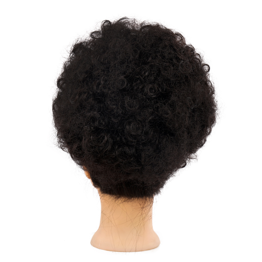 Short Afro Curly Hair Bun Ponytail Extensions