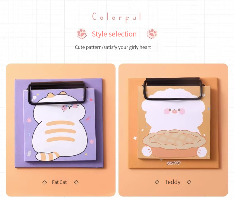 Fun Cartoon Clipboards Perfect Stylish Note Taking! Cartoon Temu