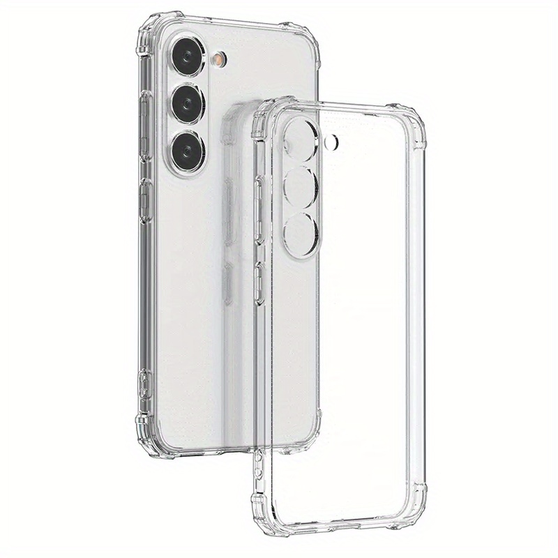 Phone Case: Protect Your Galaxy With Our Transparent Shockproof Phone Case - For S8/s9/s10/s10 Plus/s23/s22/s21/s20 Fe 5g, Thick Cover, Tempered With Halo, Fits Stand, Protects Privacy - Great !