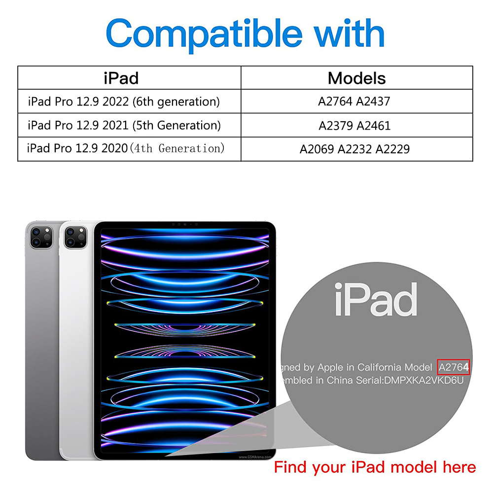 LCD Screen Compatible For iPad 7 & 8 & 9 10.2 2019 2020 2021