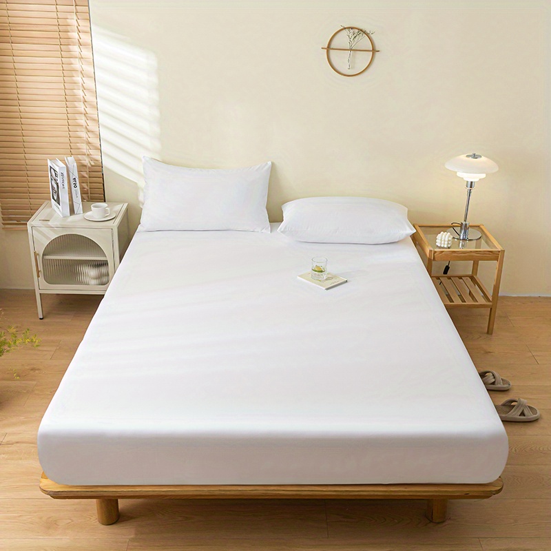 Funda de colchón impermeable, 39 x 75 x 12 pulgadas, para camas  individuales y literas, sábana bajera protectora de plástico de vinilo  resistente, PVC
