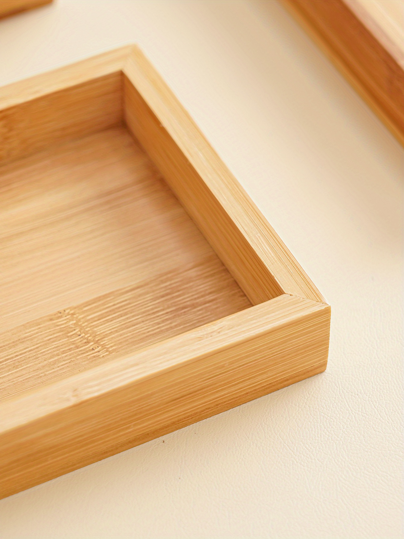 1 шт. поднос из бамбукового дерева для украшений, поднос для хранения украшений 7 874 дюйма 20 811 дюйма 30 см 7 677 дюйма 19,5 см детали 4