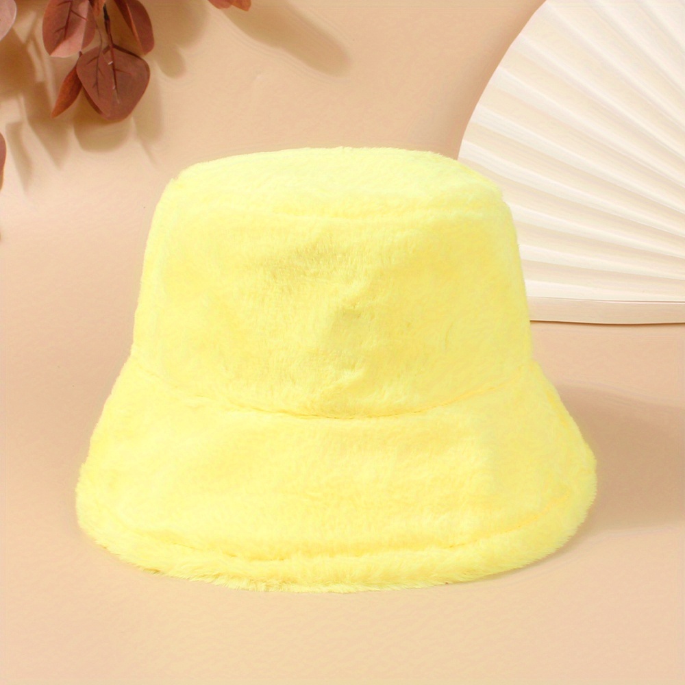 Cute Fuzzy Bucket Hat Fish Doll Wind Cold Resistant Funny - Temu Canada