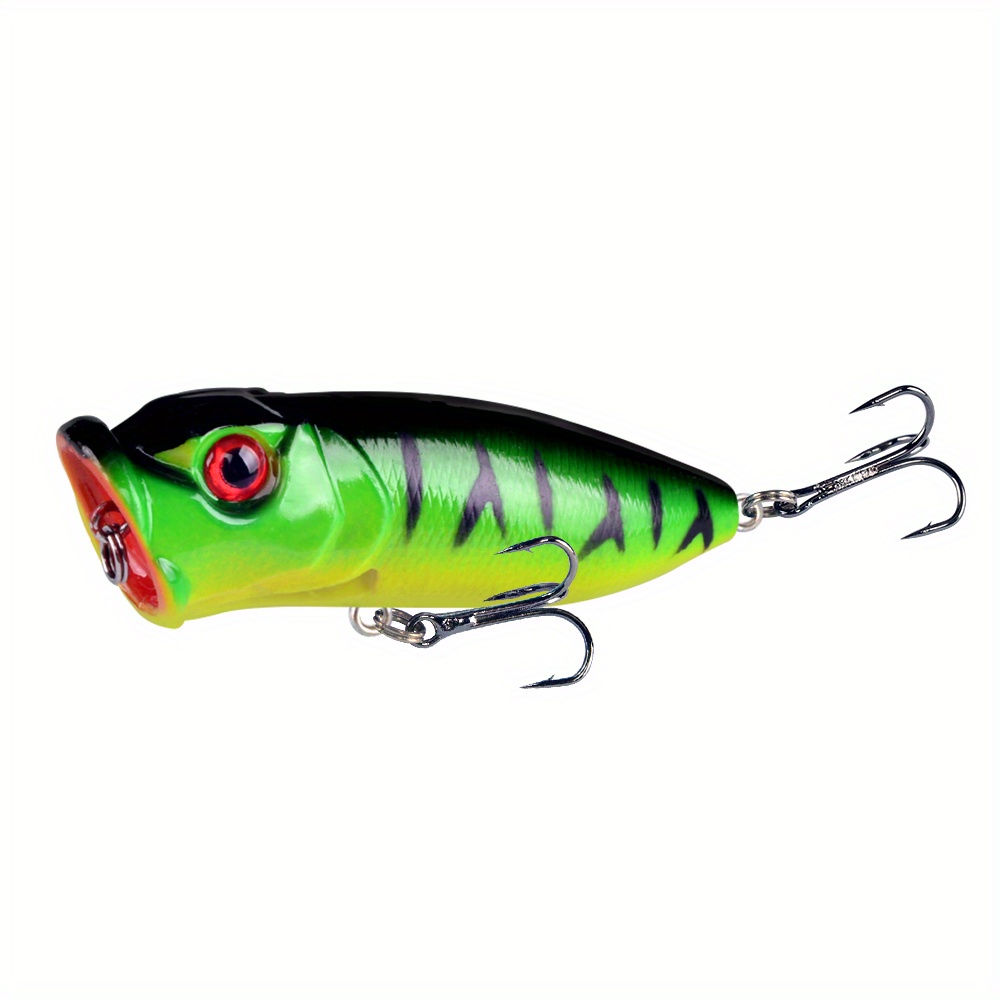 Image of [popular ] Premium Topwater Popper Fishing Lure - 6.5cm/12g, Durable Abs Crankbait For Bass & More