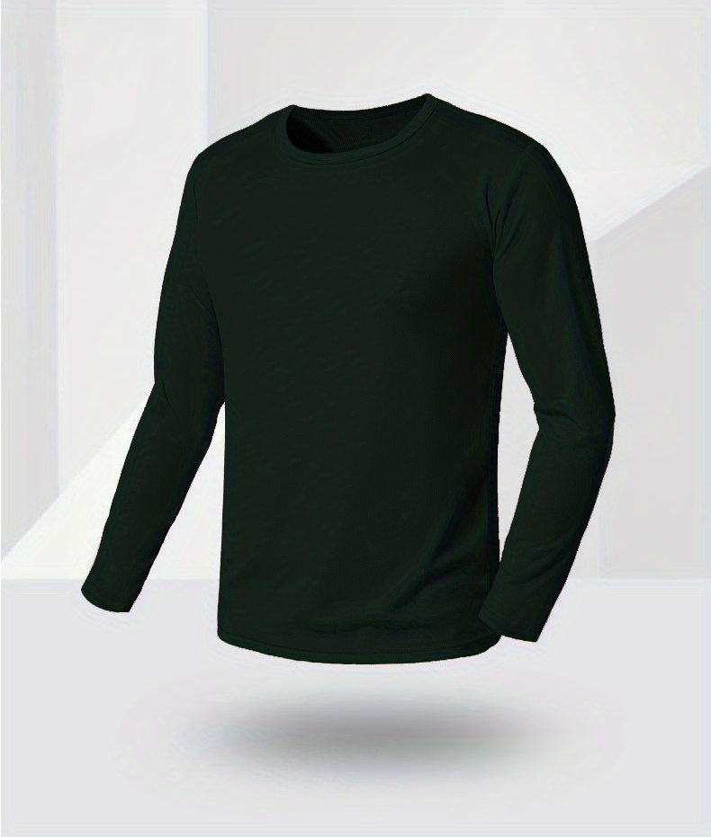 Kris™ Solid Color Casual Long-Sleeve Shirt