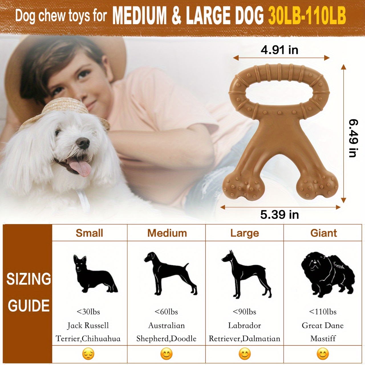 Woof & Whiskers Kauspielzeug Für Hunde – Robustes Seilspielzeug Zum Zerren & Kauen
