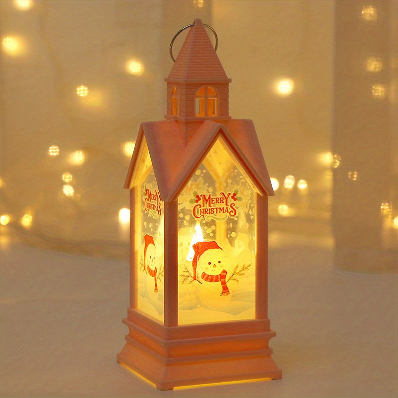 Christmas House Lantern Decorative Lights Vintage Hanging - Temu