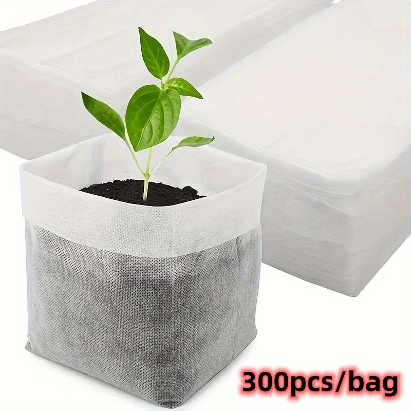 Biodegradable Seed Nursery Bags: Perfect For Home Garden Supply, Non-woven Plants  Grow Bags - Temu