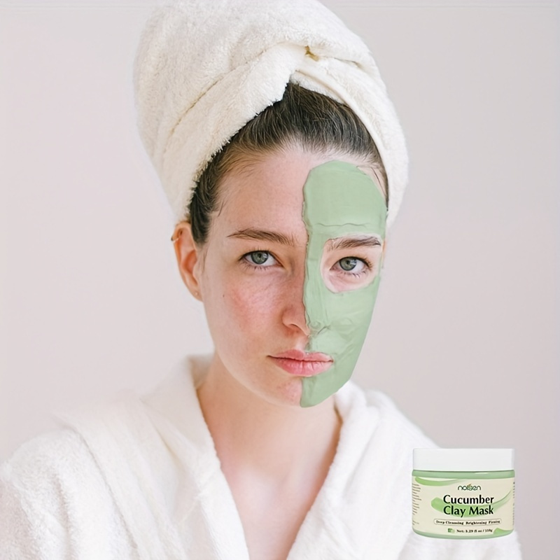 Cucumber Peel off Gel Facial Clay Mask Face Mask Refreshes Temu