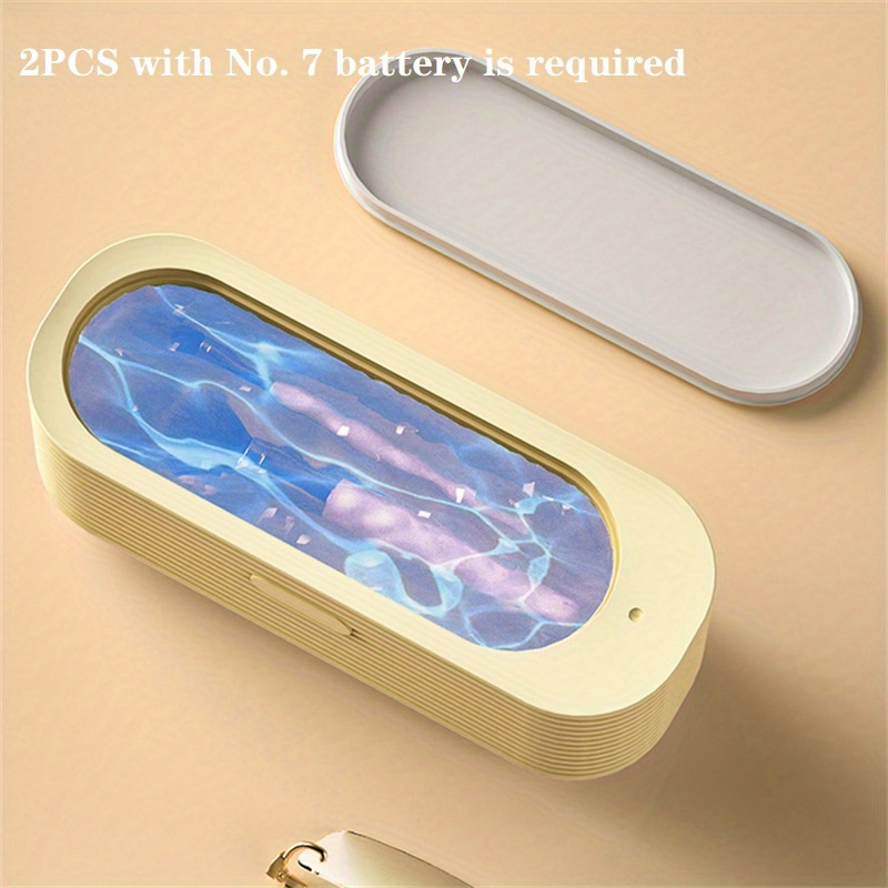 Multifunctional Cleaning Machine For Glasses, Jewelry, Makeup Brush,  Washer, Portable Mini Electric Cleaning Box - Temu