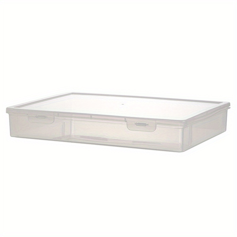 Medium Size Transparent Storage Box [without Partition] Used - Temu