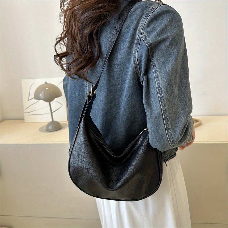 Small Crescent Shoulder Bag