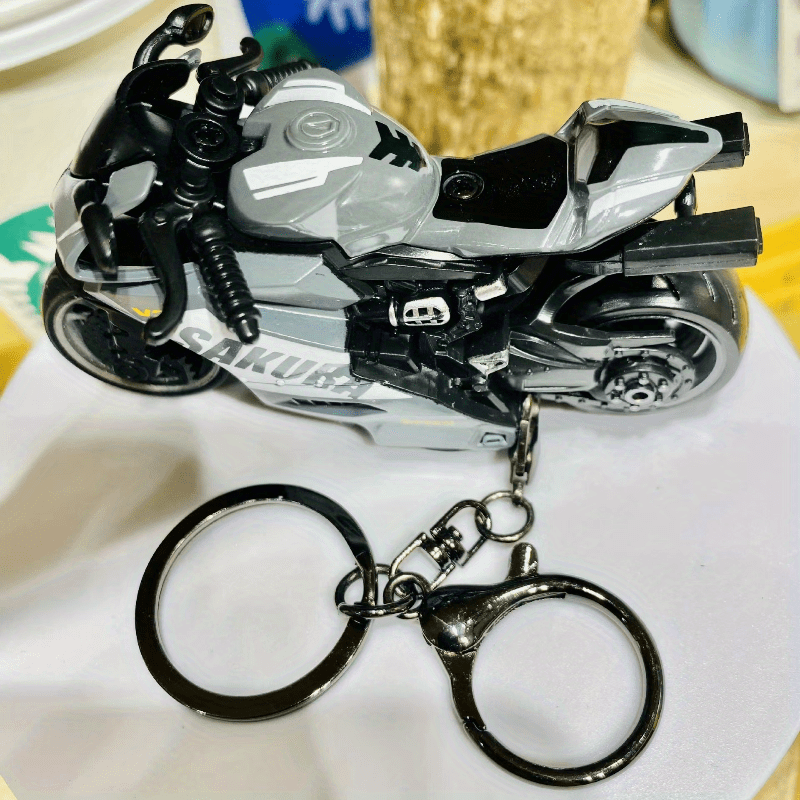 Motorcycle Helmet Keychain For Men Backpack - Temu