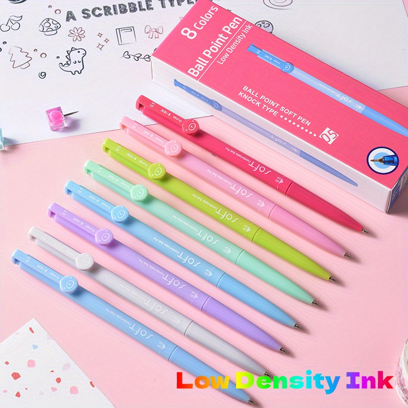 12colors Notepad Color Gel Pens ball Point Pens Fine Point - Temu