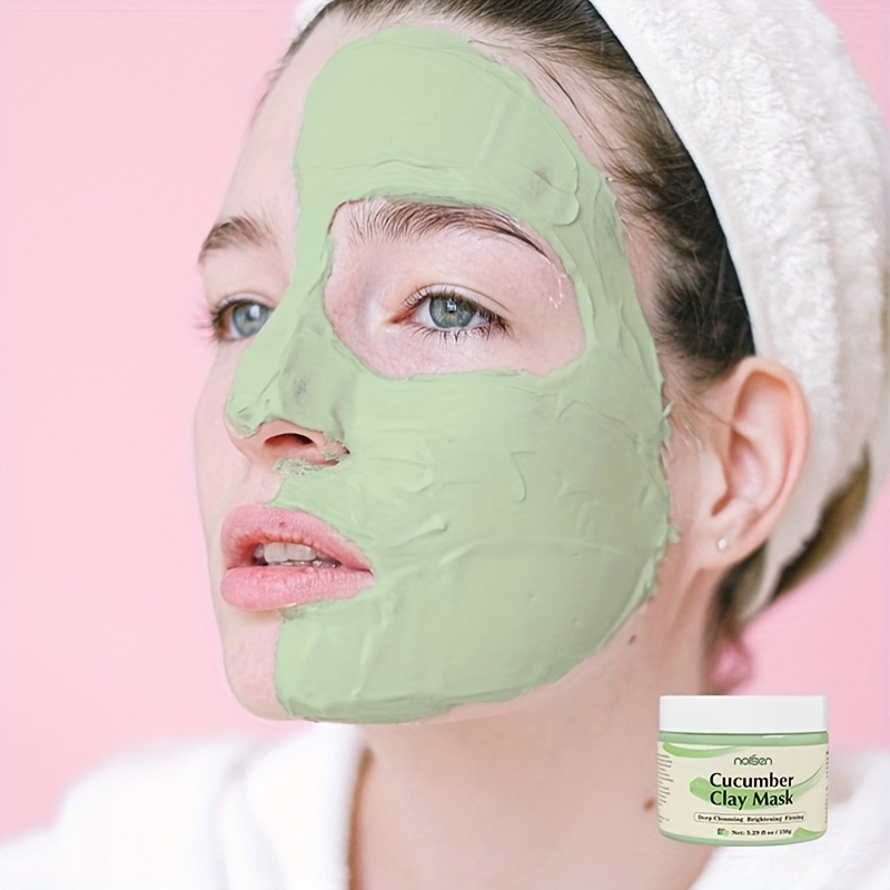 Cucumber Peel Gel Facial Clay Mask Face Mask Refreshes Skin - Temu