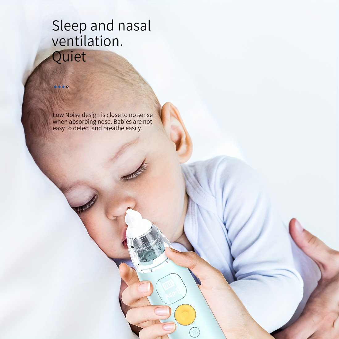 Aspirador Nasal Eléctrico Bebé, Succión Nasal, Aspirador Nasal Recargable  Bebé 3 Puntas Nasales Diferentes, Música, Luz, Bajo Ruido, Limpiador Nasal  Bebé - Bebé Maternidad - Temu