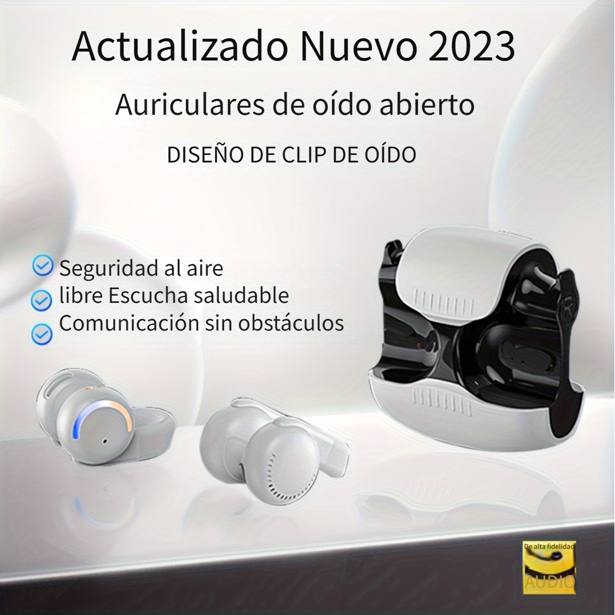Auriculares Inalámbricos V5.3 De Diadema Abierta Con - Temu Chile