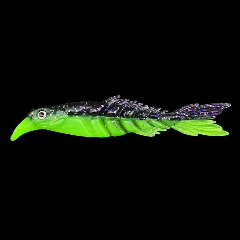 Scissors Fish Tail Soft Bait Two color Multi section Fish - Temu Canada