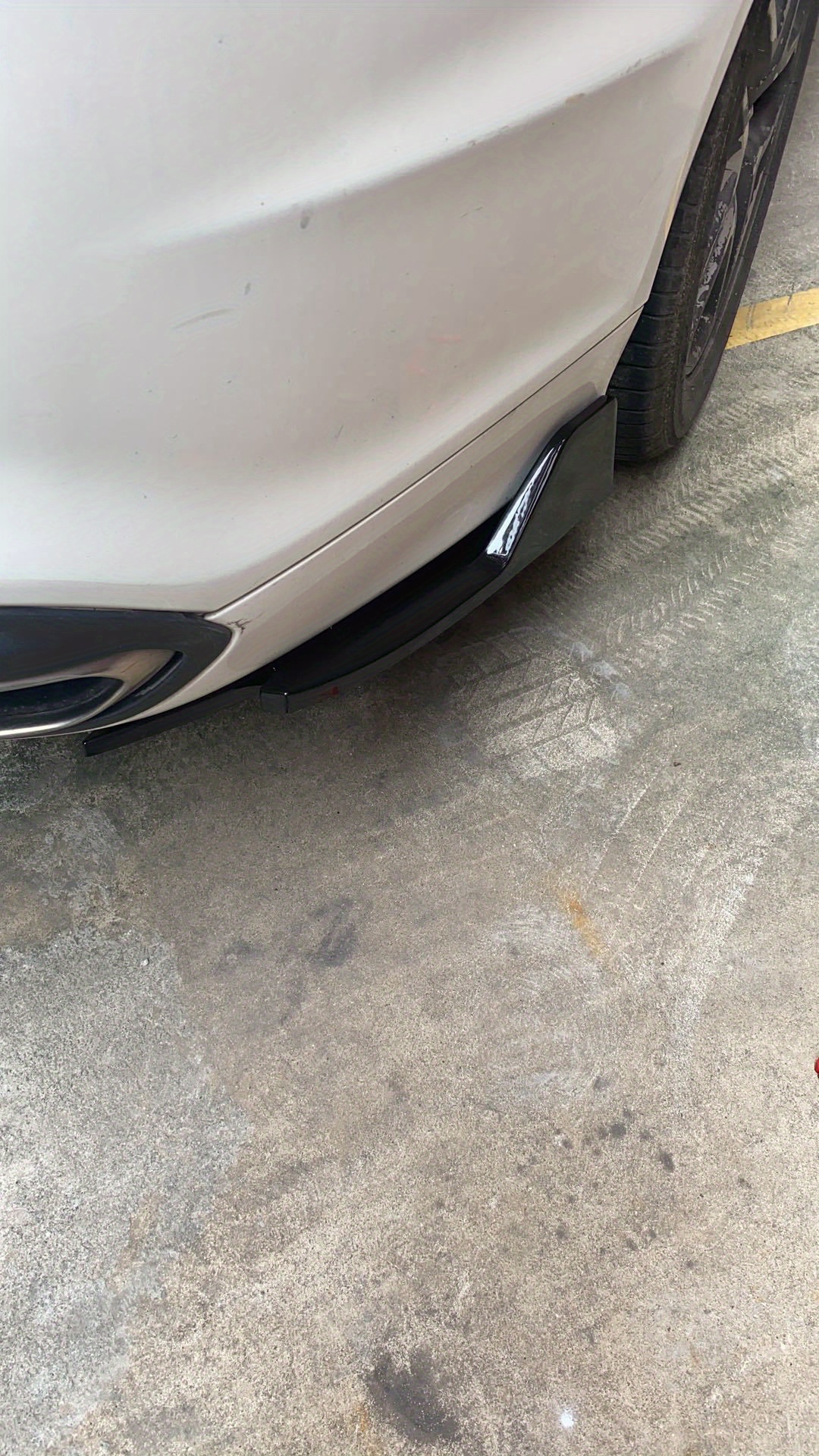 Car Rear Wrap Corner Modified Rear Protection Plate Rear Temu