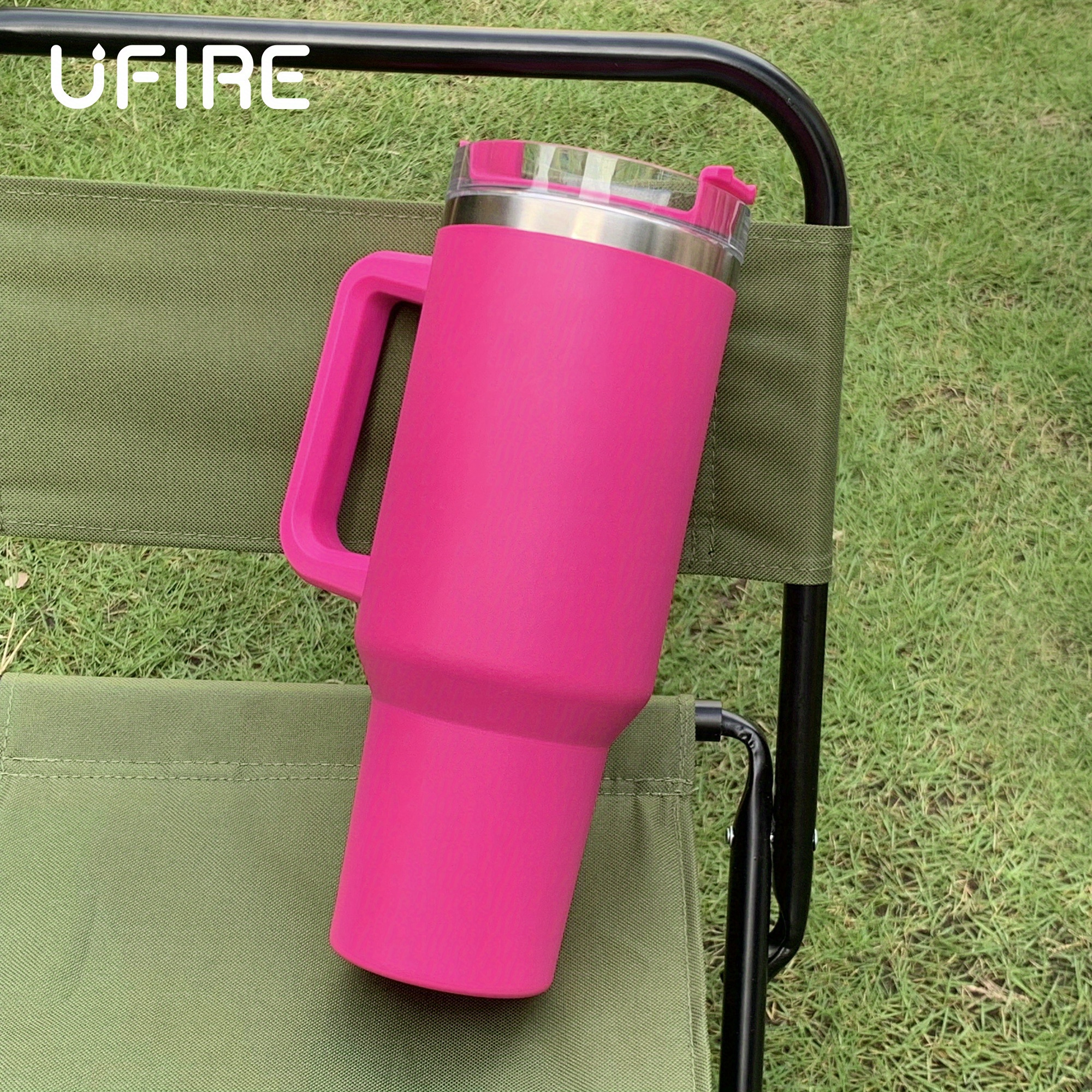 Car Cup Insulation Cold Cup Insulation Coffee Cup Second Generation New  Cold Bowl 304 Stainless Steel Handle Cup Double Layer Ice Bomb Cup Straw Cup  - Temu