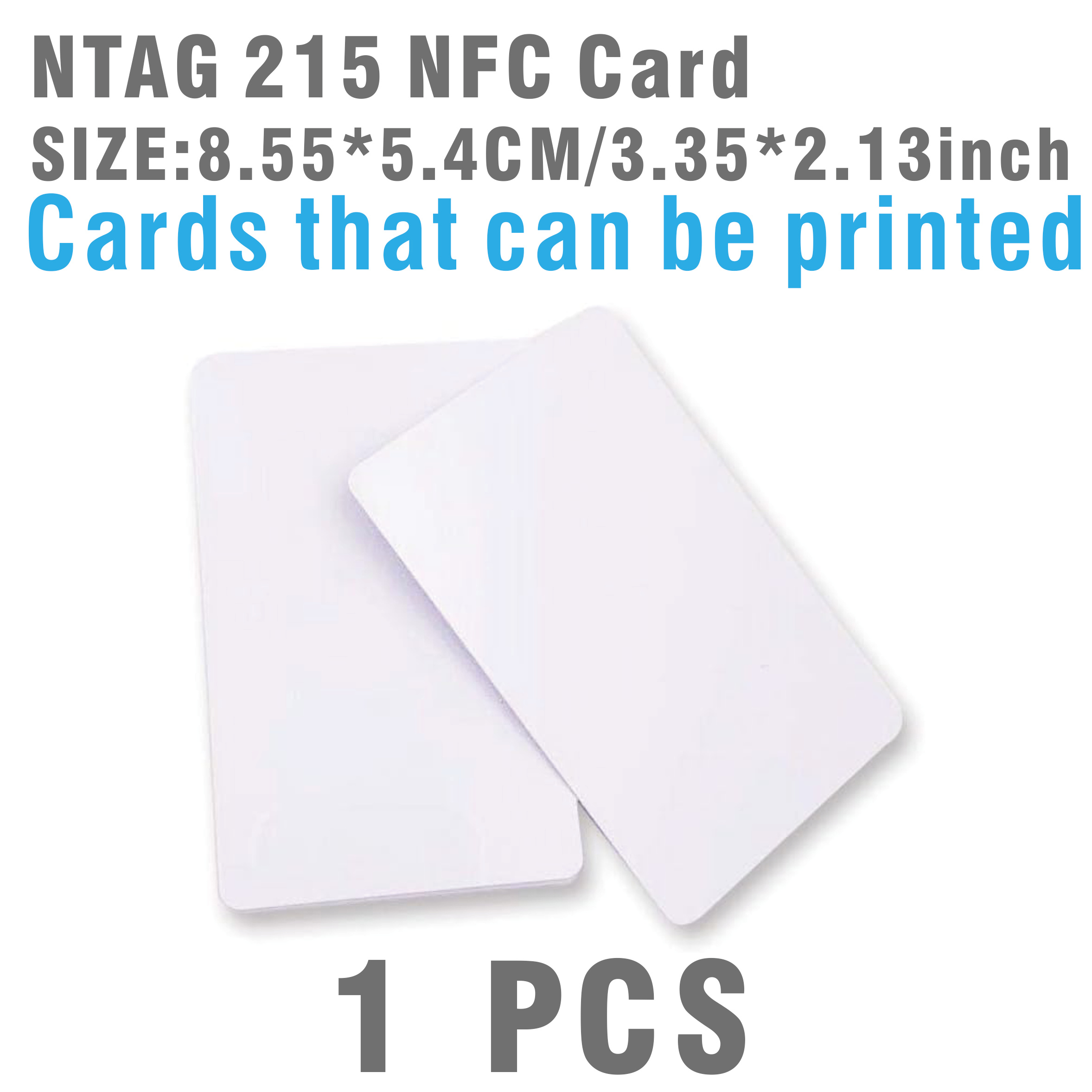 Ciieeo 50 unids NFC tarjetas redondas en blanco etiquetas 215 tarjetas  pequeñas etiquetas inteligentes Mini chips etiqueta etiqueta NFC  programable