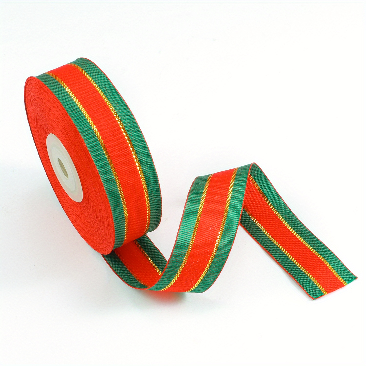 2-1/2 Inch 25yards Wired Edges Red And Green Ribbon For Gift Box Wrapping  Festival Decoration 25 Yards Spool 63mm N1109 - Ribbons - AliExpress