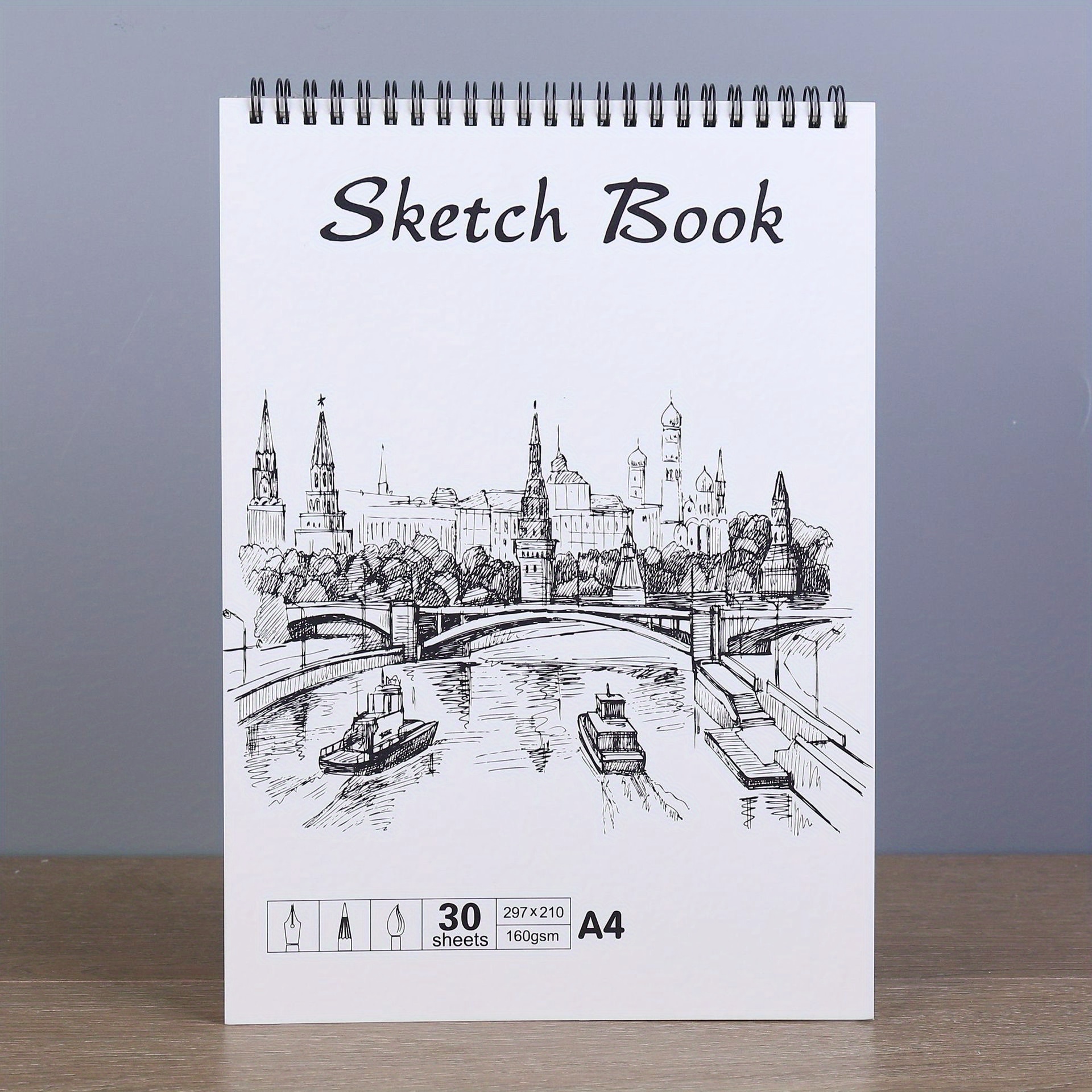 Sketch Book Top Spiral Bound Sketch Pad Acid Free Art - Temu