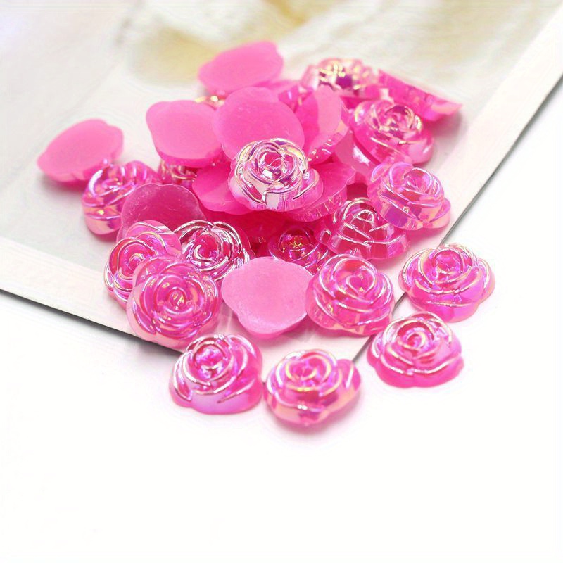 Resin roses for 2025 jewelry making