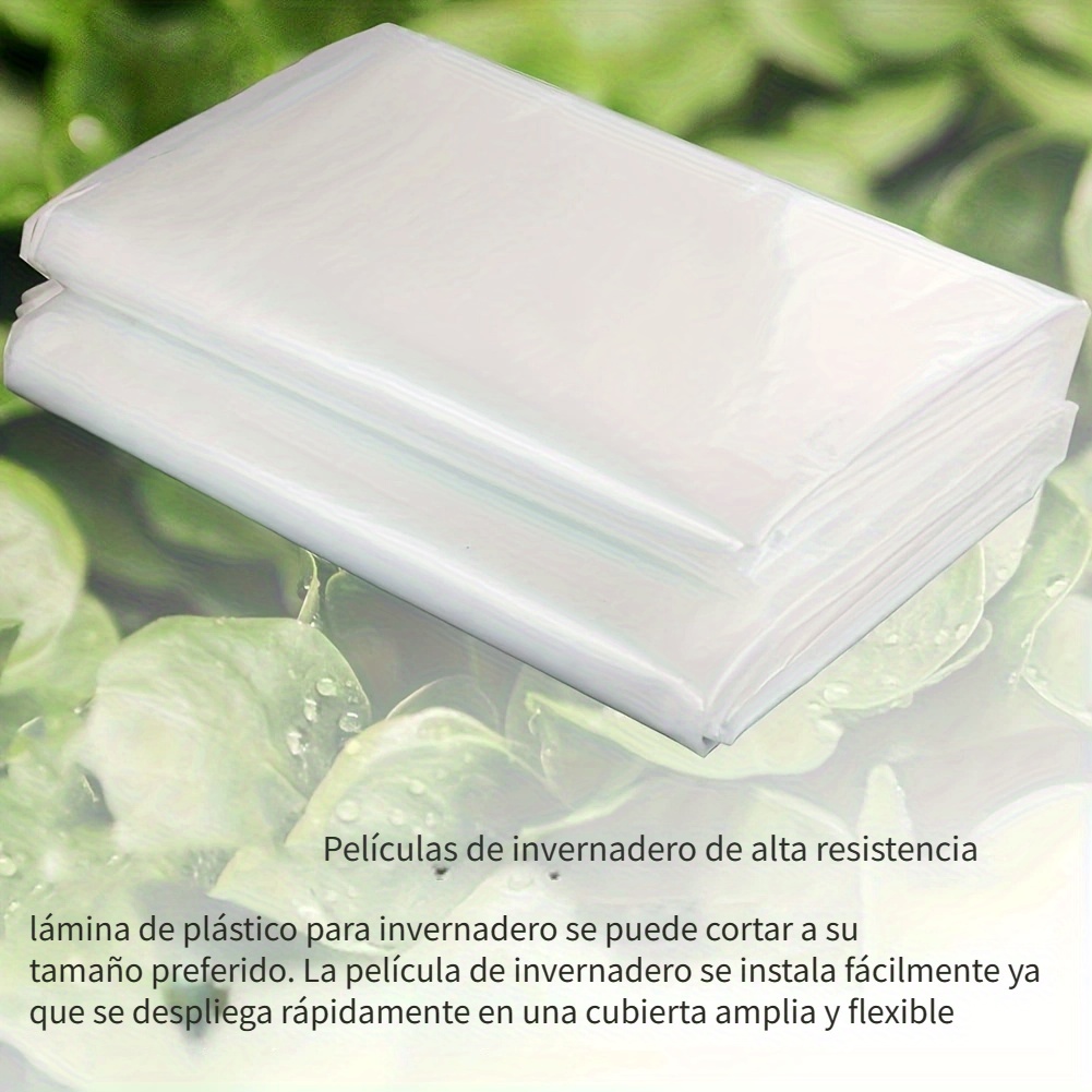 1 Cubierta Lámina Película Plástica Invernadero Lámina - Temu Spain