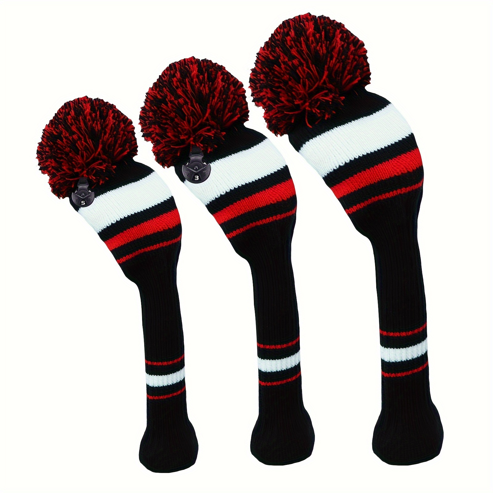 Creative Golf Club Head Covers Set, For Woods, Driver, Fairway, Hybrids, Golf  Accessories For Golf Lovers - Temu Philippines