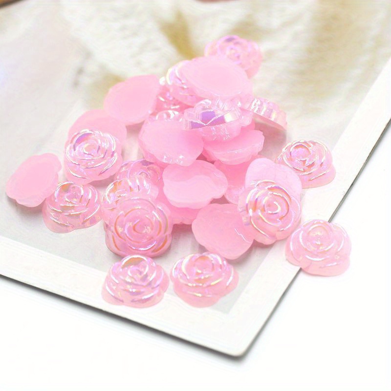 Resin roses for 2025 jewelry making