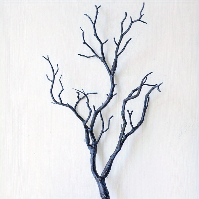 10 Pack 50cm Dried Twigs Artificial Plants With White Branches For Tree And  Burl Wood Decoration From Deshano, $11.03
