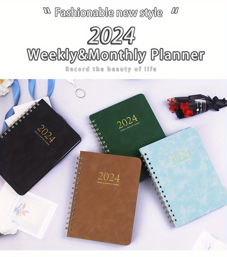 2024 Dailly Planner And Weekly Planner From Jan 2024 Dec - Temu