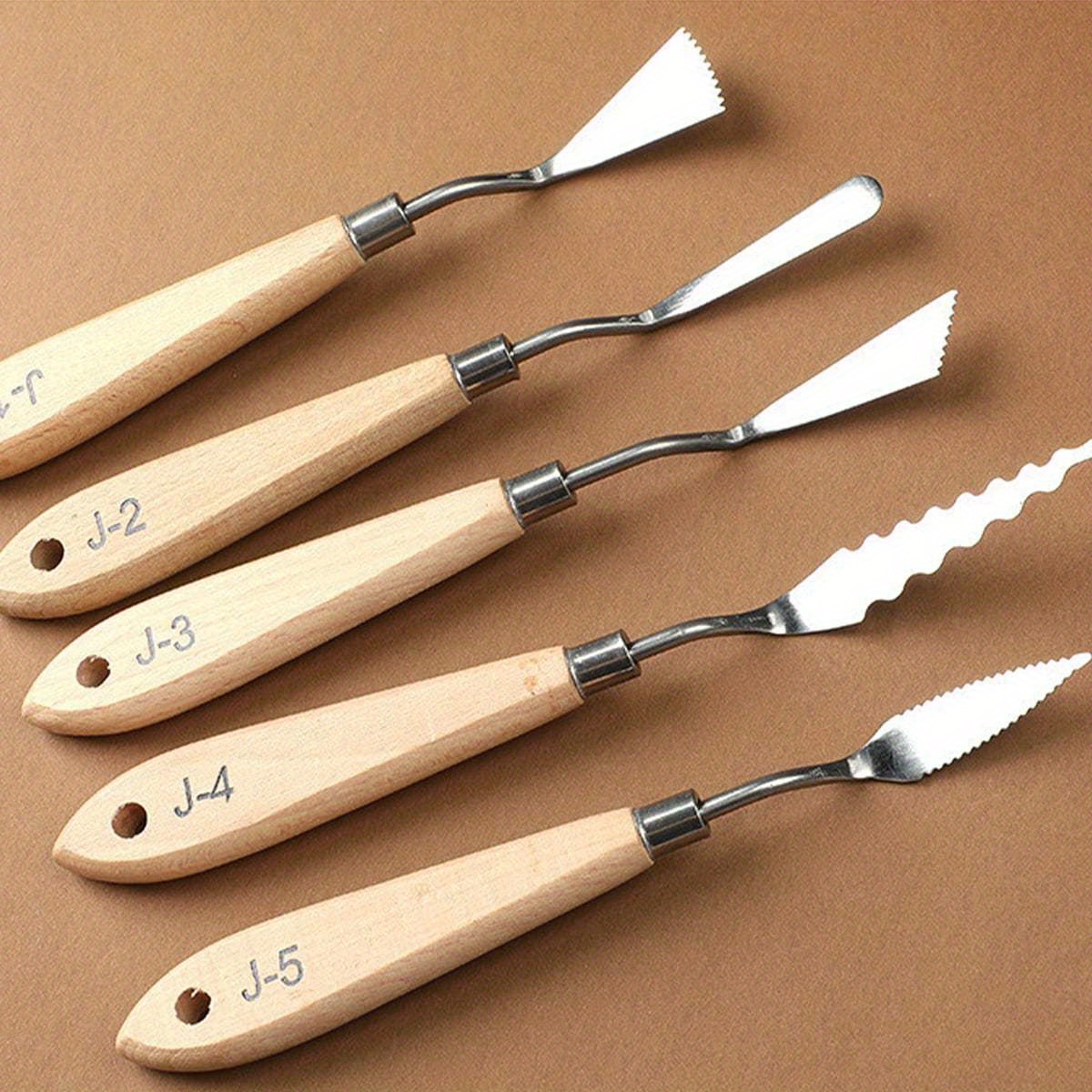 10 Art Single Special shaped Oil Painting Scraper Paint Temu Netherlands