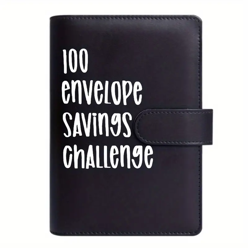 100 Envelope Challenge Binder, Facile Et Amusant Moyen D