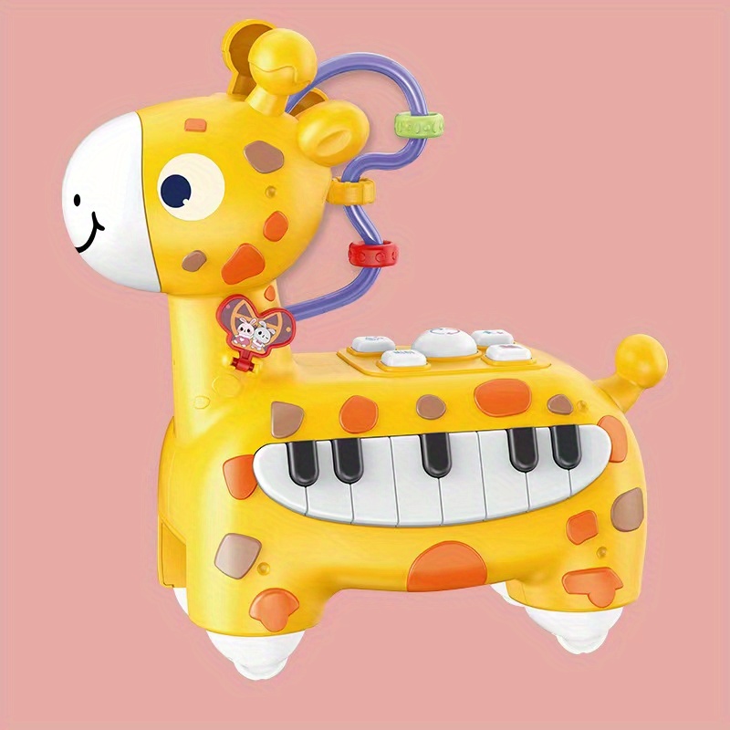 1 PC Piano Eletrônico Infantil Desenho Animado Educativo