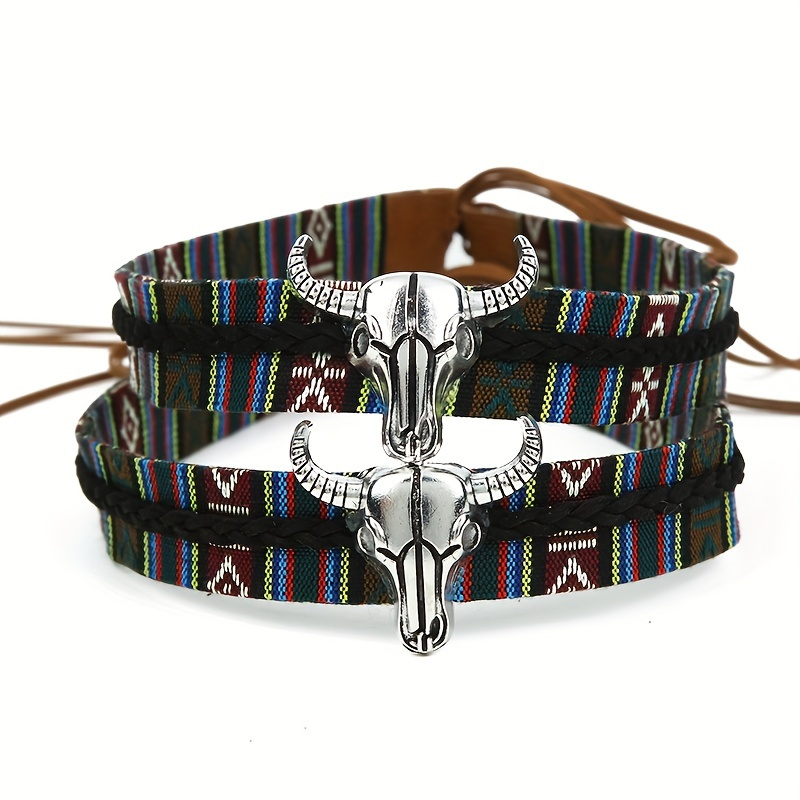 Ethnic Style Cowboy Hat, Decoration With Hat Accessories Belt String,  Cowboy Style Decoration Accessories