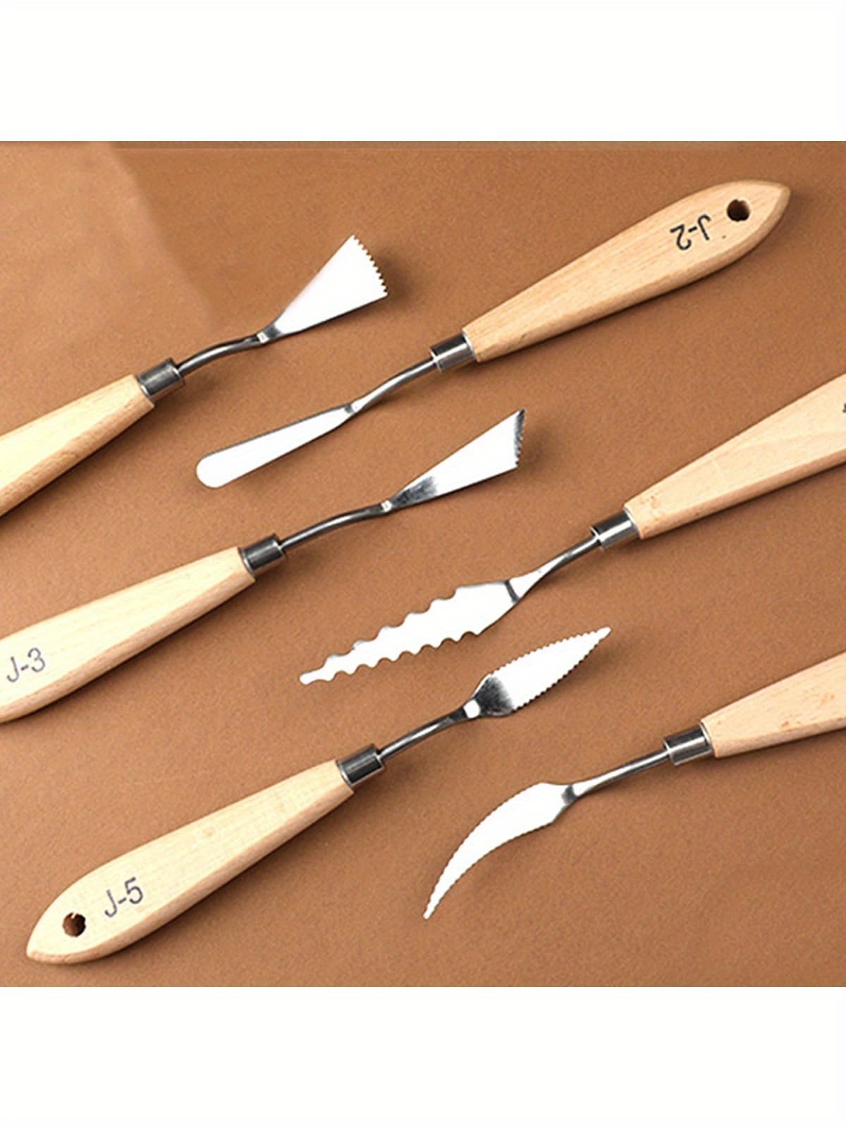 Flower Scraper Texture Knife Palette Knife Special-shaped Scraper Oil –  Gorettybrushstrokes