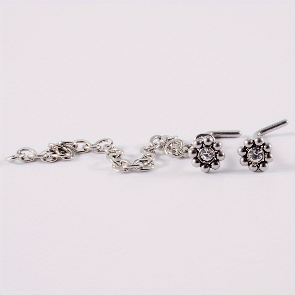 Across hot sale nose chain