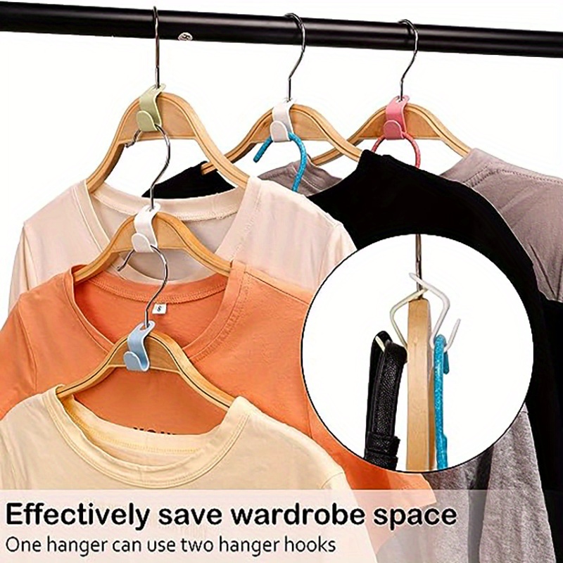 Clothes Hanger Connectors Use Hanger Extend Maximum Limit - Temu United ...