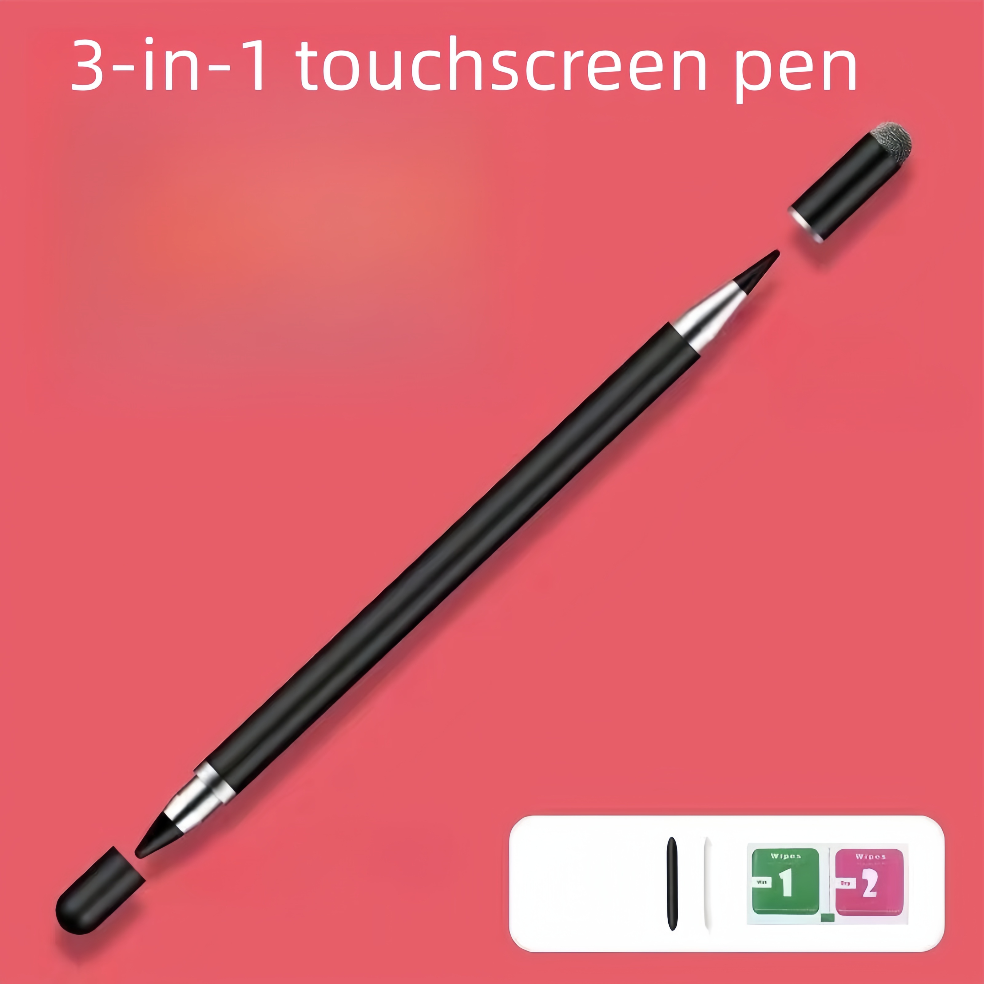 Stylus Pens for Touch Screens, 3 Pack Disc Universal Stylus Pen for iPad  pro/Mini/Air/iPhone/Android/Microsoft Tablets and All Capacitive Touch