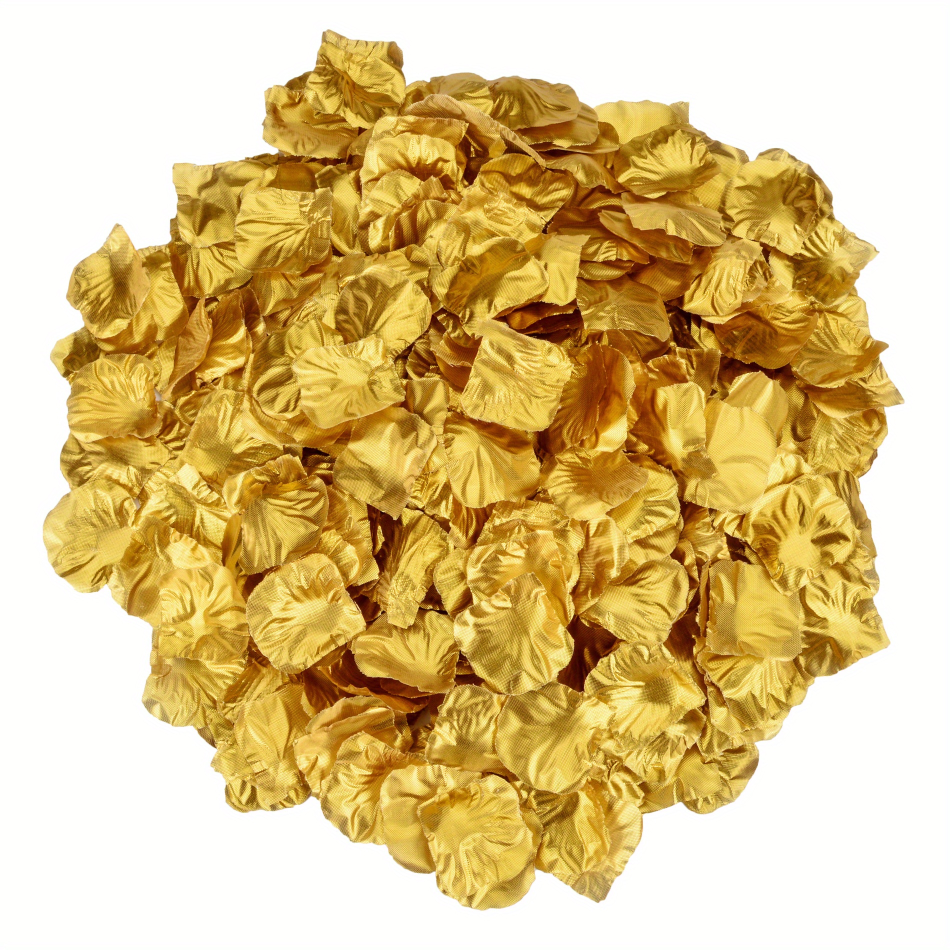 2000 Pcs Gold Silk Rose Petals, Artificial Flower Petals for  Wedding,Romantic Night,Romantic Valentines Day Decor for  Bedroom,Weddings,Party, Table