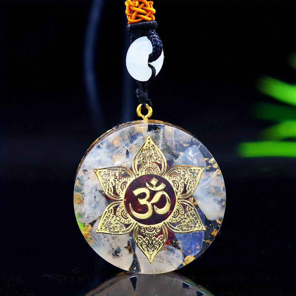 Orgone Pendant Amulet 7 Chakras Orgonite Necklace Meditation - Temu