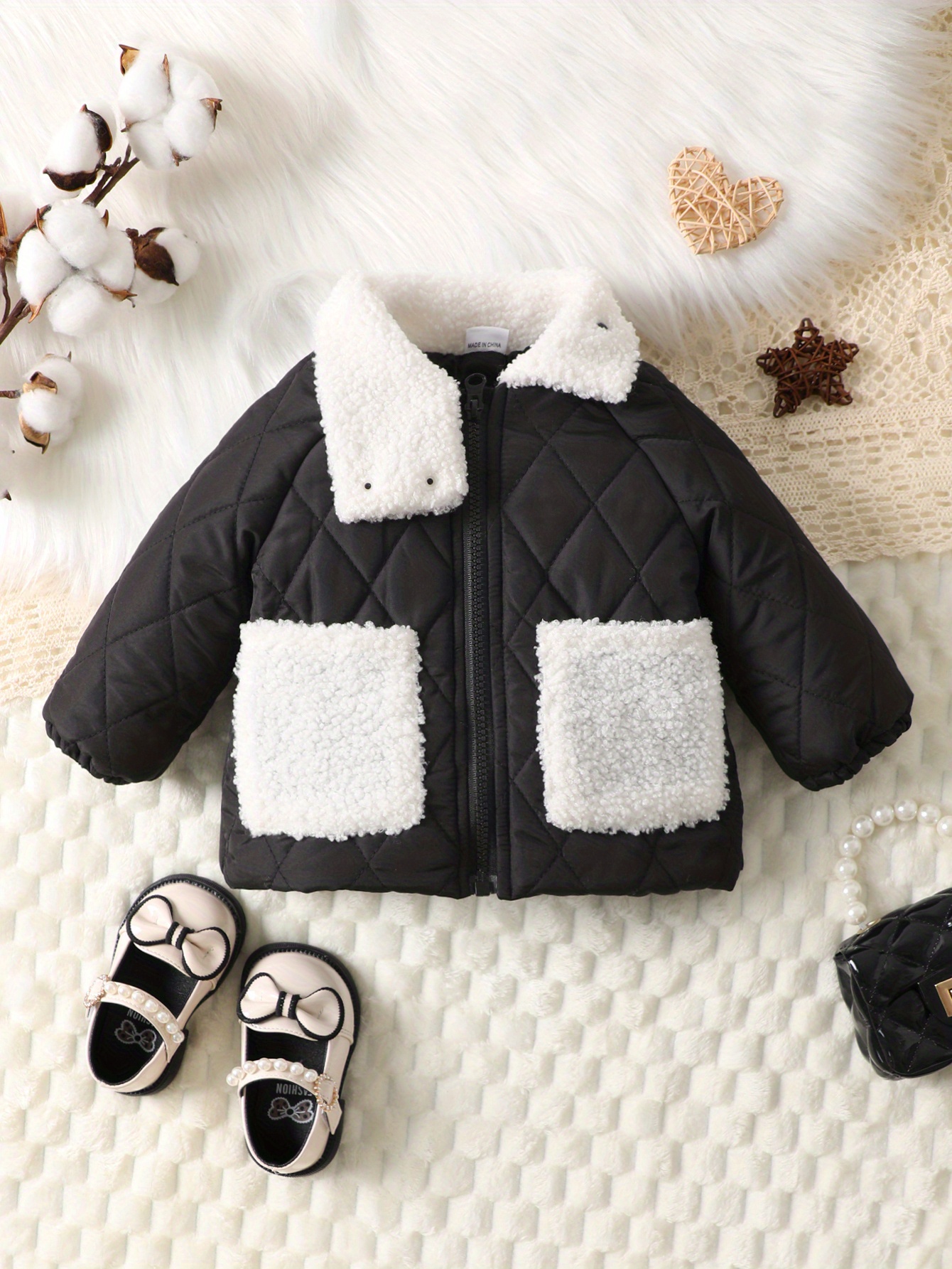 Warm hot sale baby coat