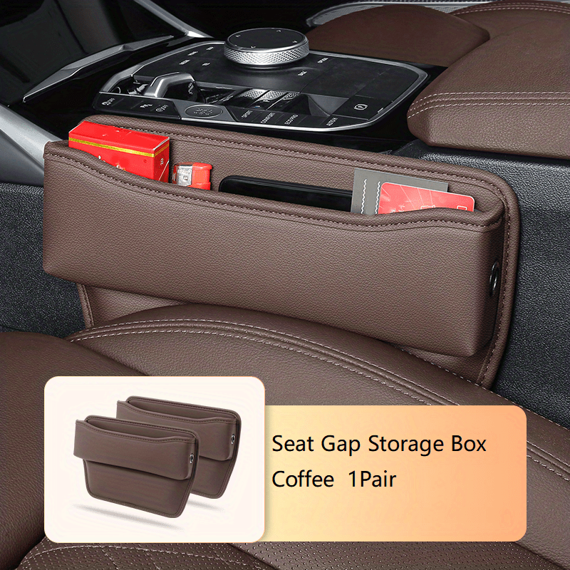 1pc Car Seat Gap Storage Box, Multi-functional Car Organizer Pocket For  Phones, Wallets, Keys, Etc.