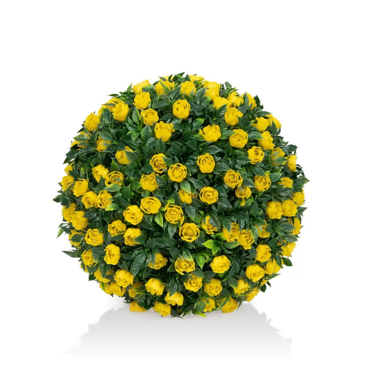 Artificial Topiary Ball Lifelike Plants Rose - Temu