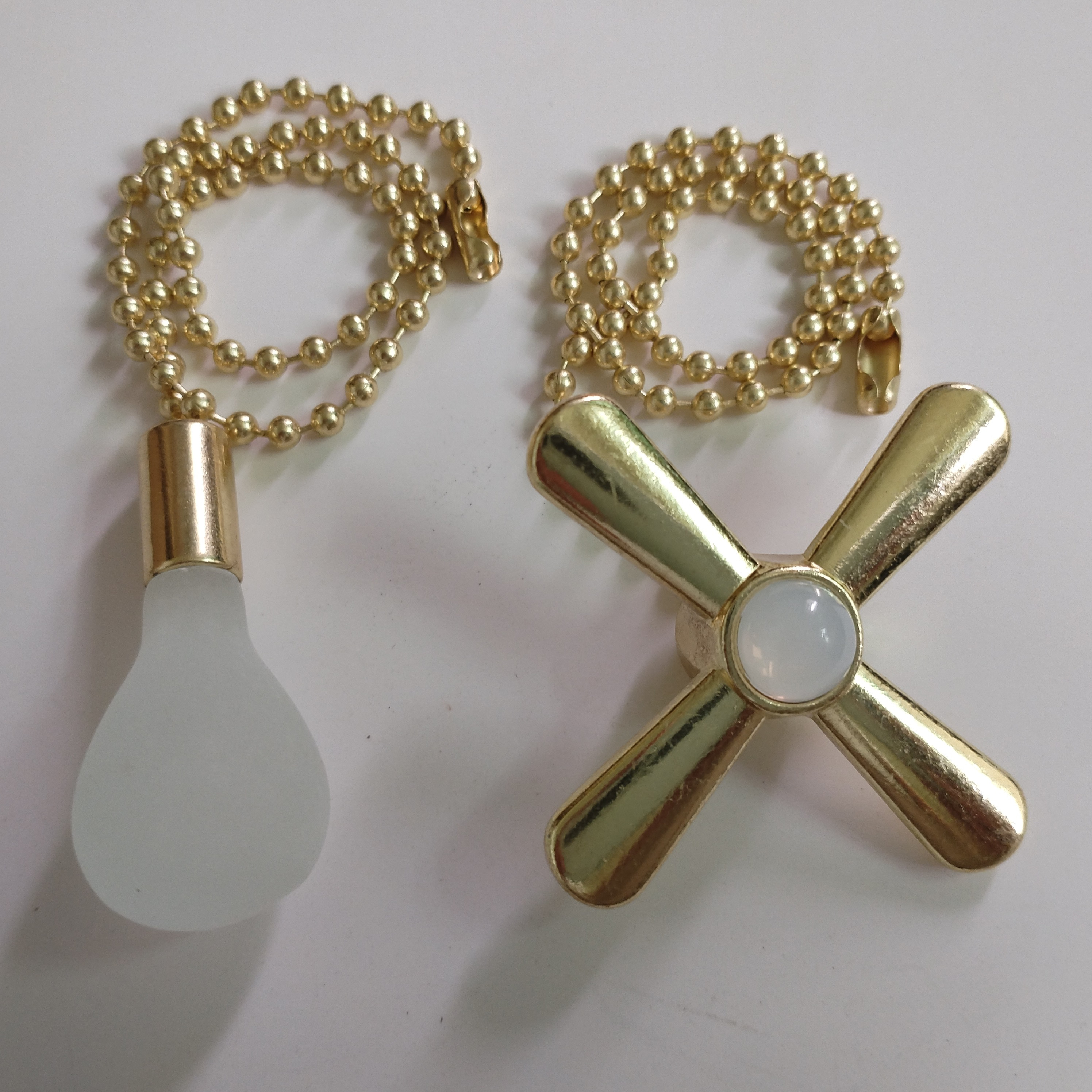 Clear Crystal Pull Chain Extension With Connector For - Temu