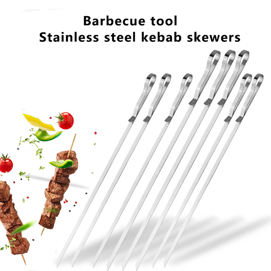 PIQUE BROCHETTE EN METAL -31CM- SET DE 6PCS –